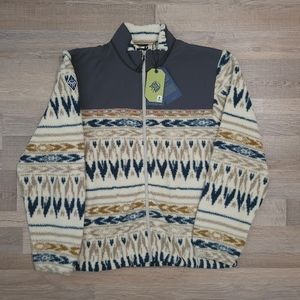 Prana Fleece Jacket Mens Medium